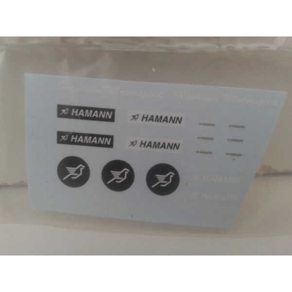 Decal Hamann motorsport  - scala 1:43